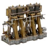 Precision Model of a Quadruple-Expansion Compound Marine Steam E