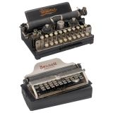 2 Typewriters Ultima and Bennett