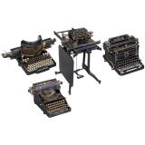 4 Mechanical Typewriters