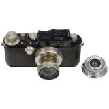 Leica I Converted to Leica III and 2 Lenses, c. 1930