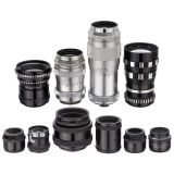 6 Leitz Enlarger Lenses and 4 Lenses for M39 Cameras