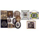 4 Pannotypes and Other Unusual Photographic Materials