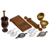 Lot of Medicine and Apothecary Utensils