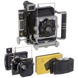 2 Professional Press Cameras: Plaubel Makina (I) and Rilex Press