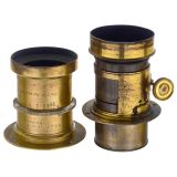 2 Brass-Bound Portrait Lenses