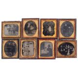 8 Beautiful Early Photographs of Children as Ambrotypes or Ferro