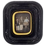 Daguerreotype with a Group of Children, c. 1848