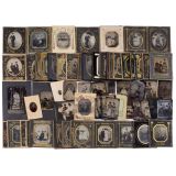 Large Ferrotype Collection