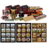 Magic Lantern Lenses, Slides, and Strips