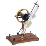 Electro-Magnetic Motor with Rotating Geissler Tube, c. 1890