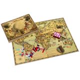 French Board Game Par Terre et Par Mer, c. 1895