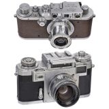 Leica IIIa and Contax IIIa