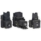 3 Folding SLR Cameras