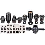 Zeiss Jena Stasi Lens Set, c. 1980