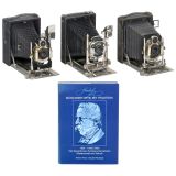 3 Early Folding Cameras for 9 x 12 cm